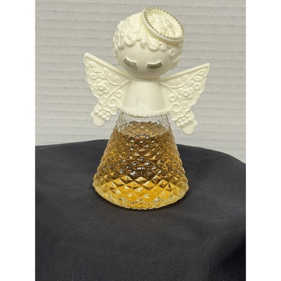 Vintage Avon Angel Cologne Decanter Bottle – Collectible Perfume Figurine Glass - Picture 2 of 10